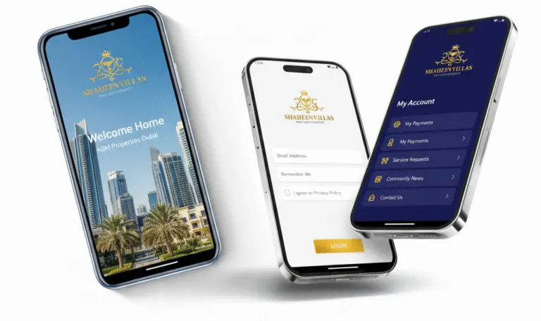 Mobile app for Dubai property management
