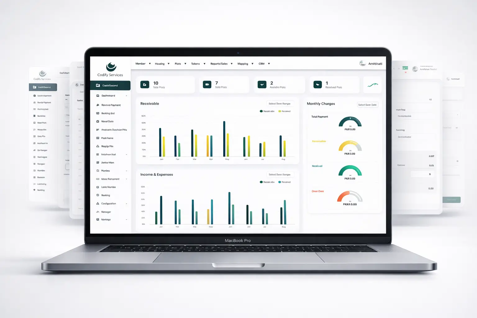 Housing Society Management Dashboard